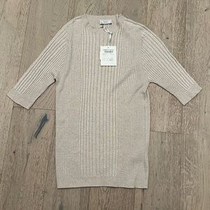 NWT Peserico Rib Knit Top MSRP $345